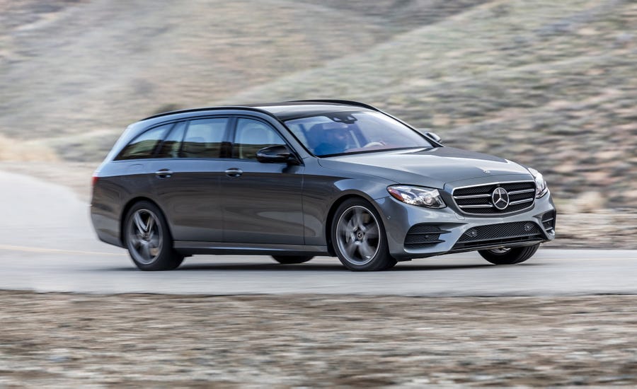 2018 Mercedes Benz E400 4matic Wagon Comparison Test Car And Driver 2018 Mercedes Benz E400 4matic Wagon