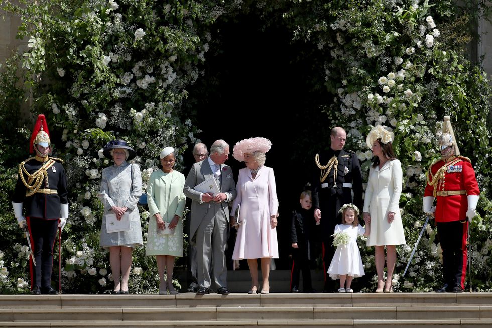 Meghan Markle wedding: George and Charlotte followed 'royal