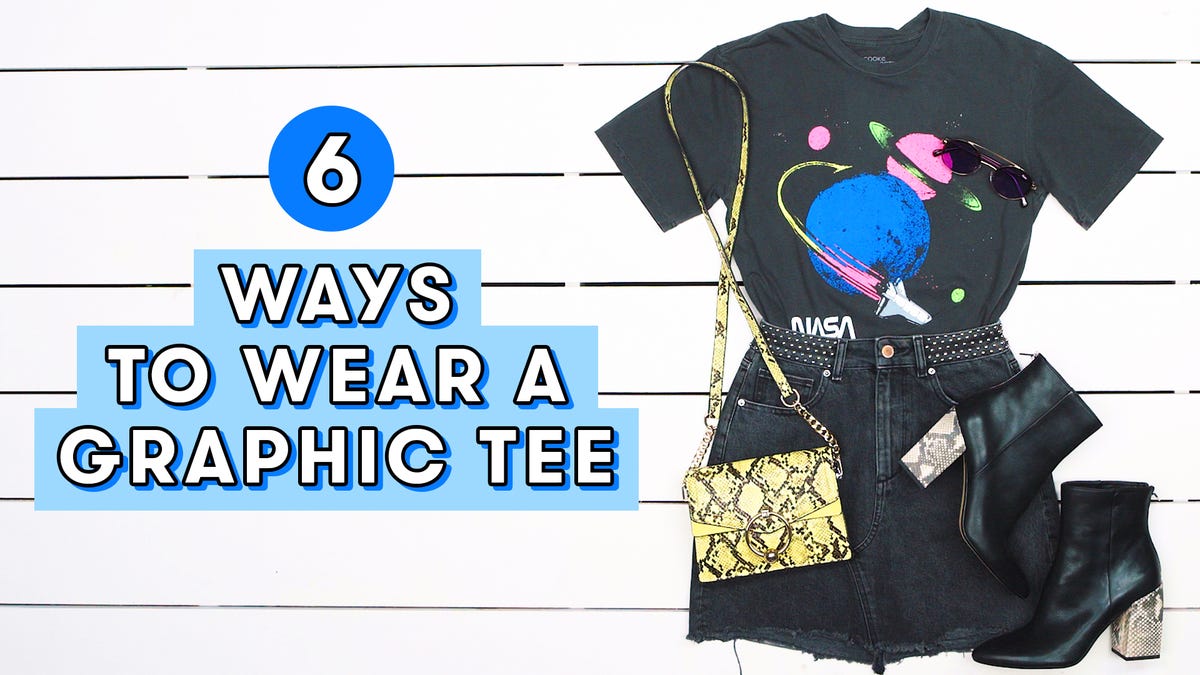 Outfit Ideas: How to Dress Up Your Favorite Graphic T-shirts