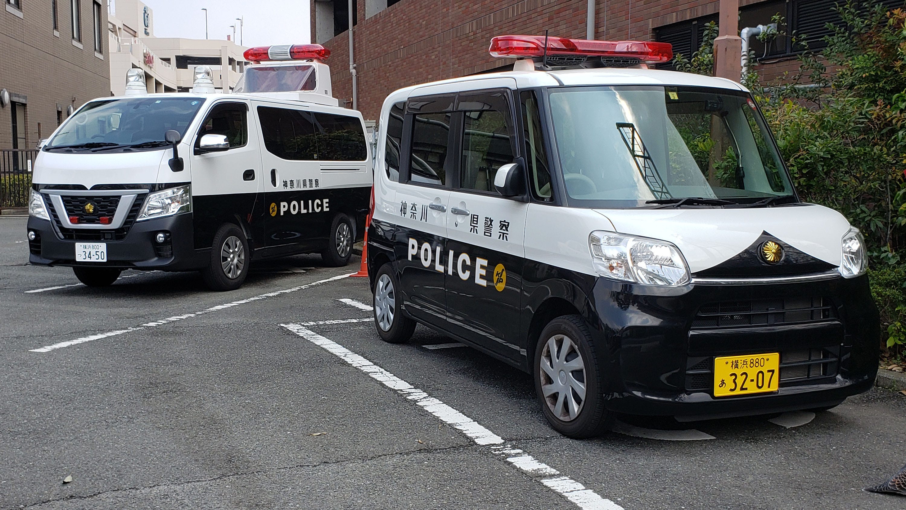Subaru Chiffon Police Interceptor in Yokohama, Japan