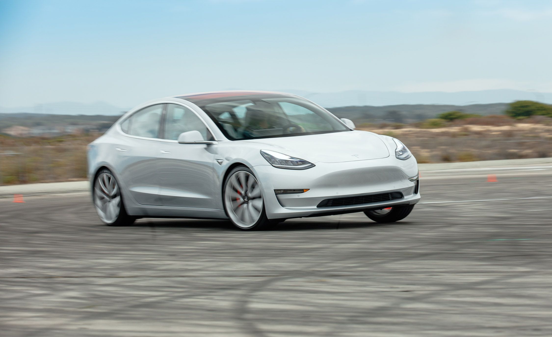 Tesla model 3 long deals range drag race