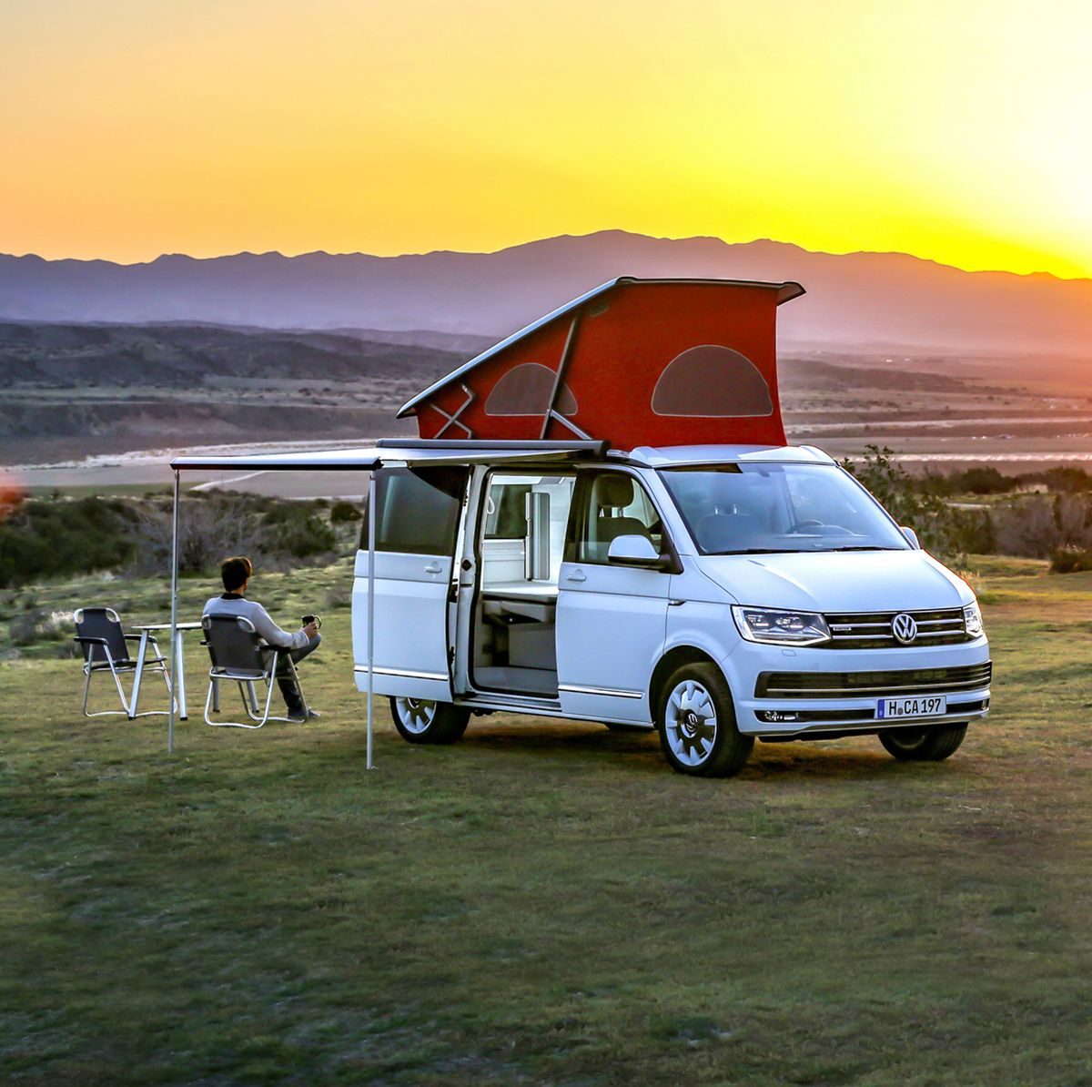 2018 Volkswagen California Camper Van Road Trip