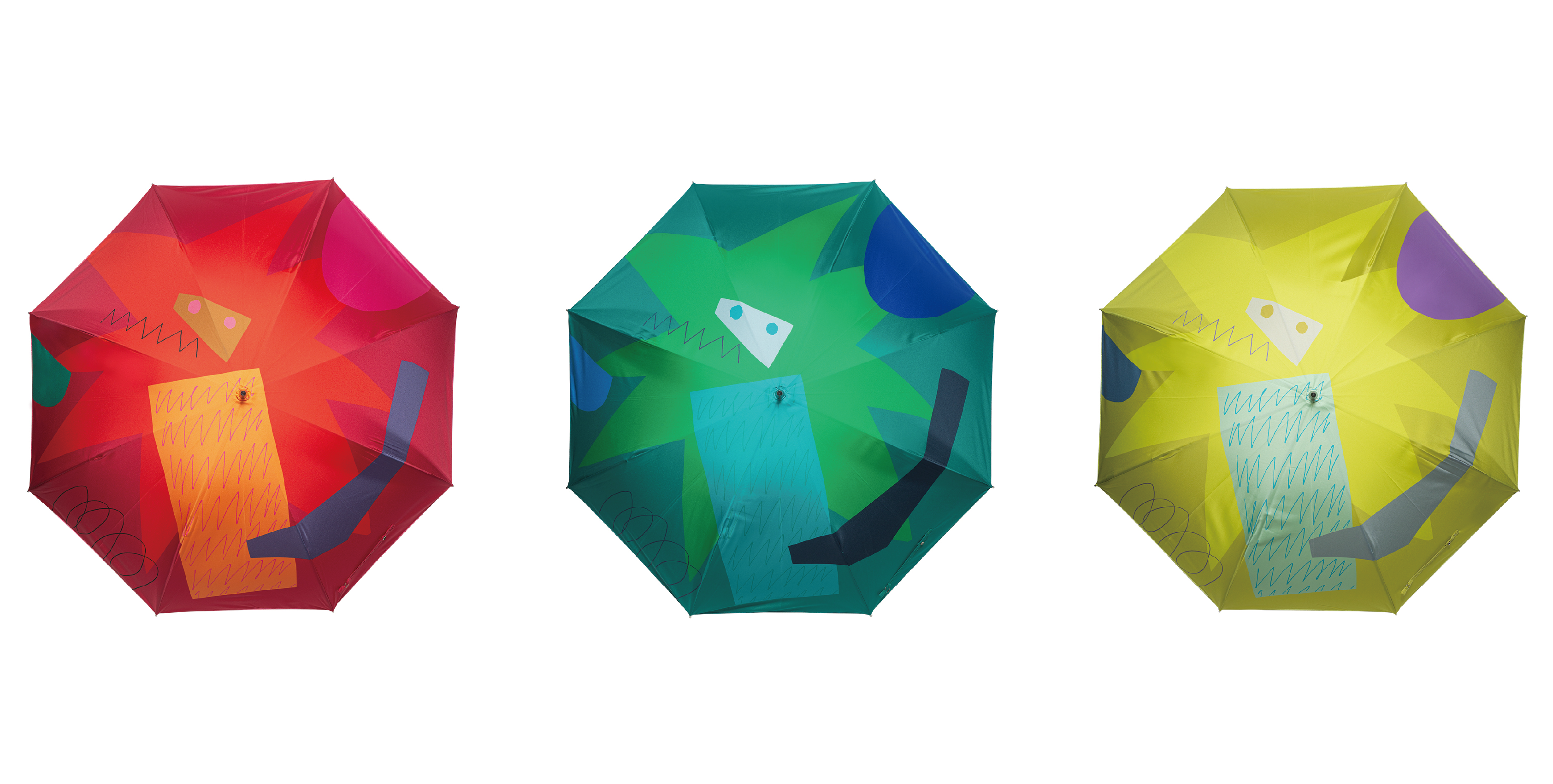 デザイン解説も！ 雨の日でもハッピーを運ぶ、鈴木マサルの傘40 
