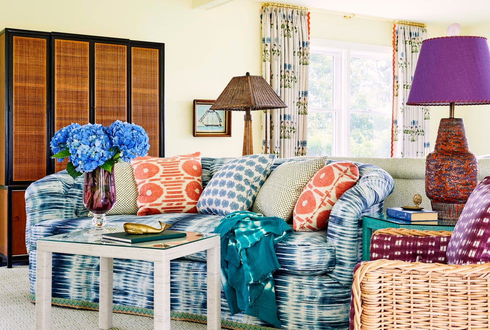 Designer Kevin Isbell Filled This Nantucket Cottage With Color