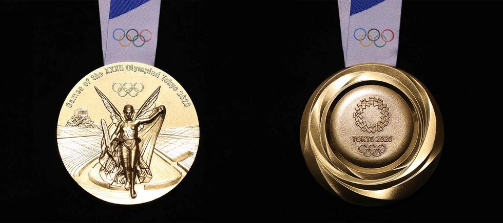Medal, Gold medal, Silver medal, Coin, Bronze medal, Award, Money, Currency, Metal, 