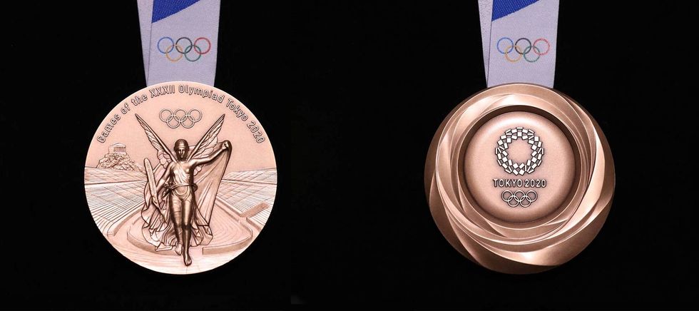 Medal, Coin, Silver medal, Award, Bronze medal, Currency, Money, Metal, Gold medal, 