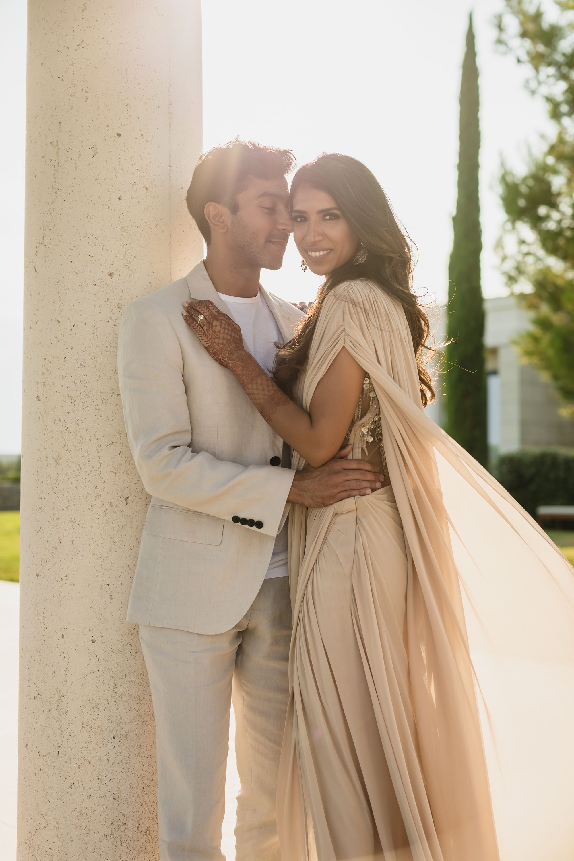 A Traditional, Fashion-Filled Indian Wedding in Greece