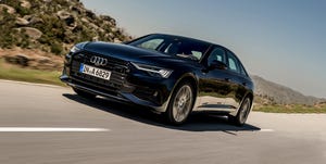 Land vehicle, Vehicle, Car, Audi, Luxury vehicle, Audi a6, Automotive design, Personal luxury car, Executive car, Mid-size car, 