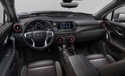 2019 Chevrolet Blazer builder interior