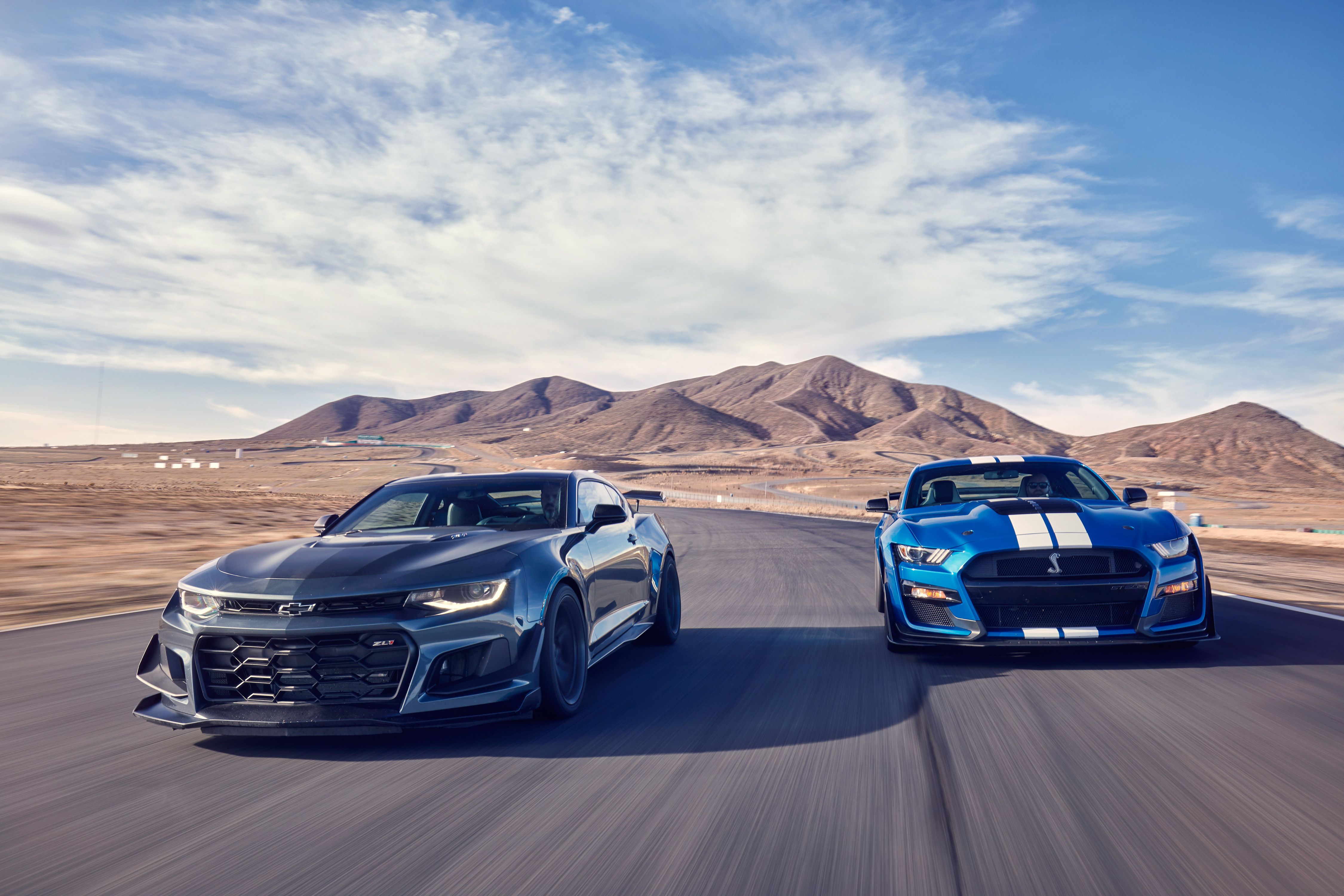 Betting on the Ponies: Mustang Shelby GT500 vs Camaro ZL1 1LE
