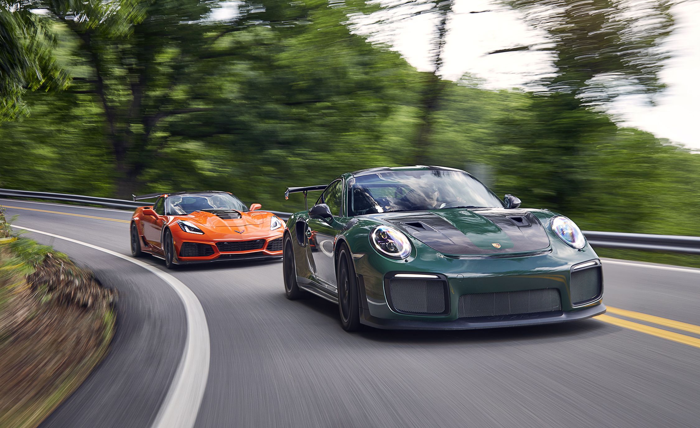 2019 Chevrolet Corvette ZR1 Vs. 2018 Porsche 911 GT2 RS