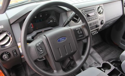 Land vehicle, Vehicle, Car, Steering wheel, Motor vehicle, Steering part, Ford motor company, Center console, Ford, Ford super duty, 