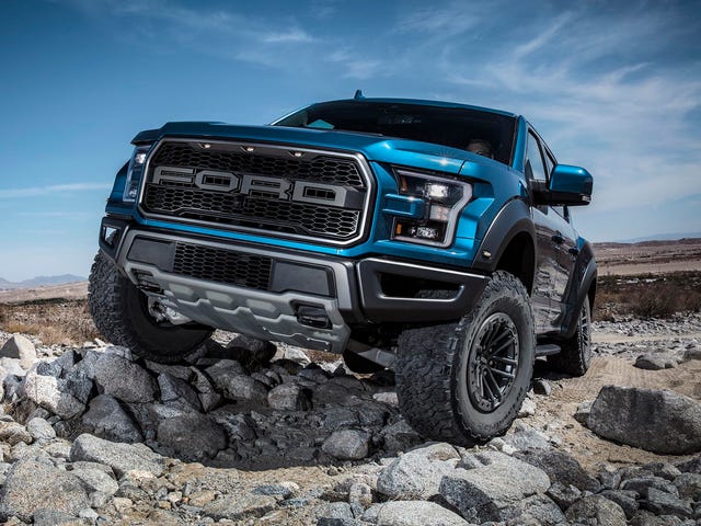 2020 ford f 150 raptor front