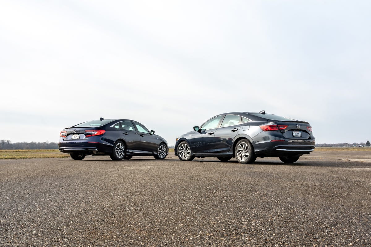 2019 Honda Accord Hybrid vs. 2019 Honda Insight in Photos