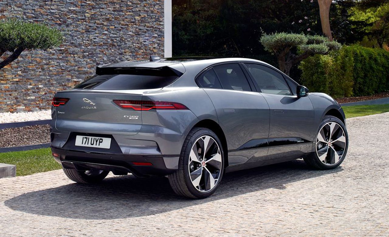 Jaguar f pace on sale electric car