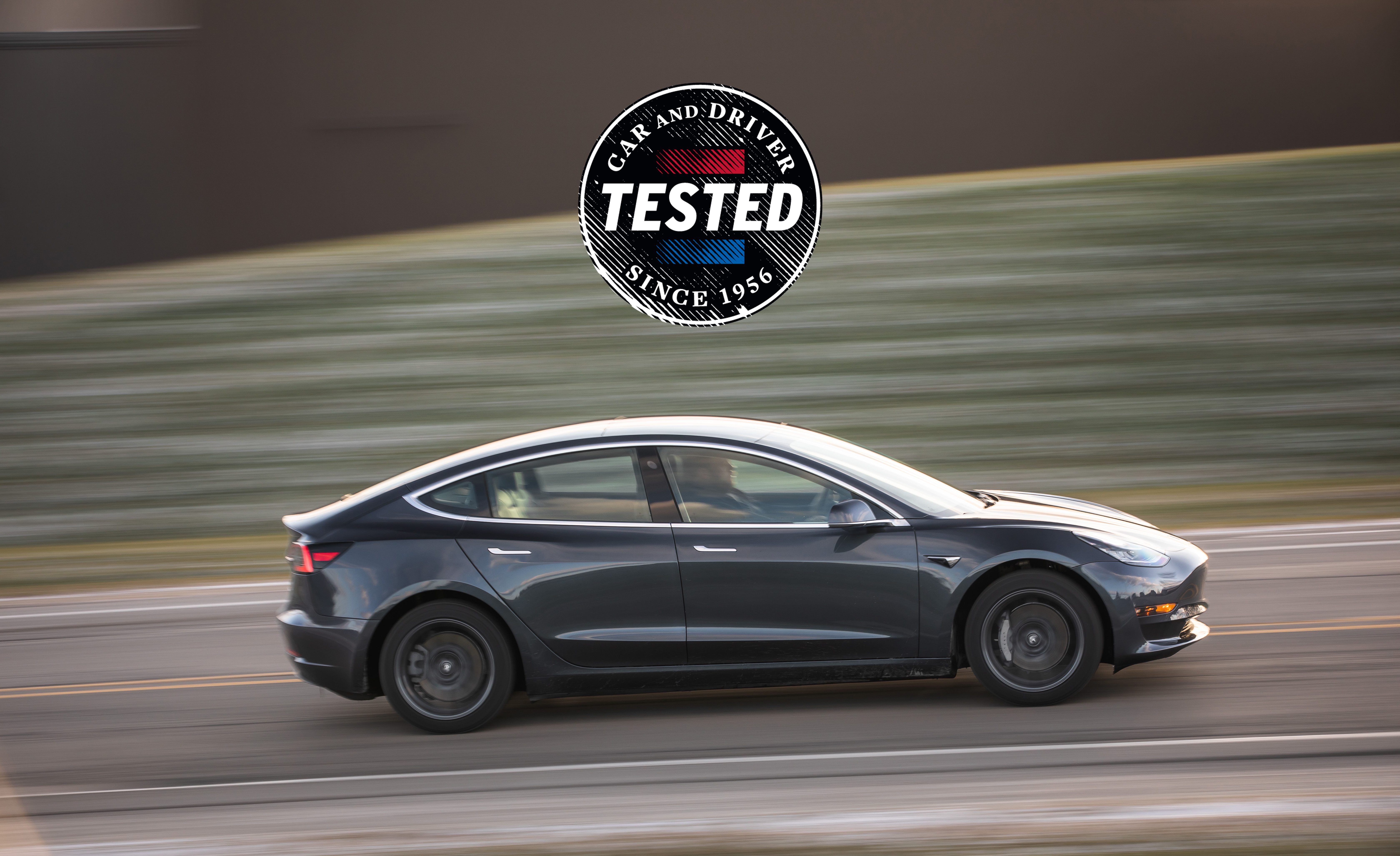 Tesla model deals 3 standard acceleration