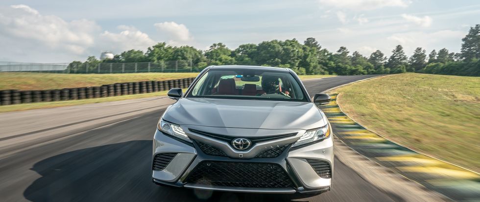 preview for 2019 Toyota Camry XSE V-6 at Lightning Lap 2019