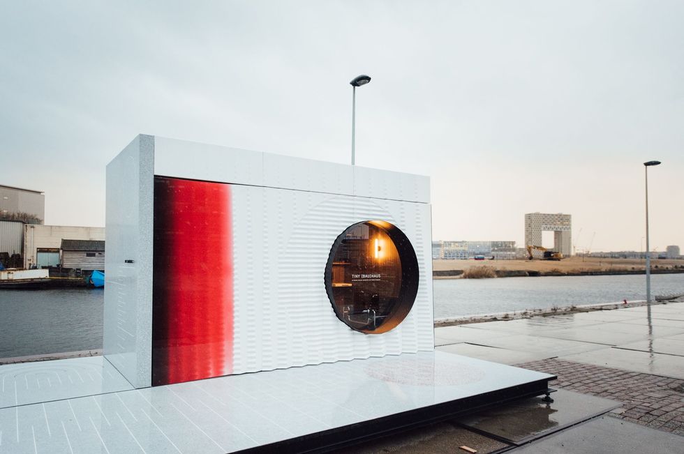 Het Tiny Bauhaus staat van 11 april tot 5 mei 2019 in Rotterdam