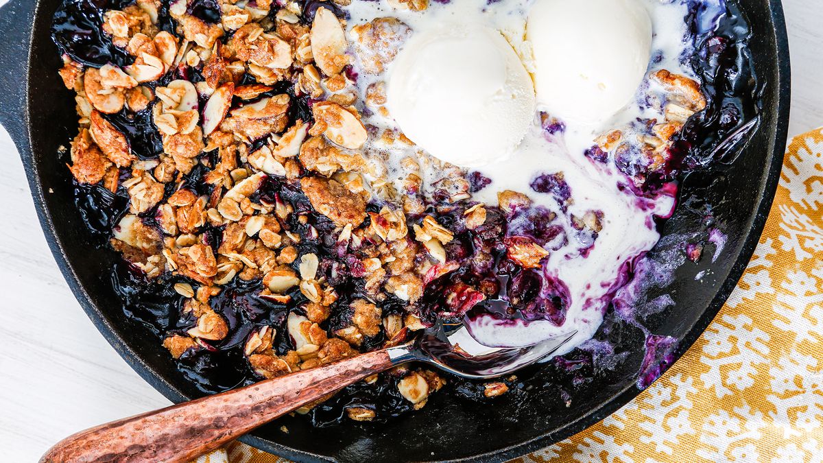 preview for This Blueberry Crisp Is Worth Turning On Your Oven For