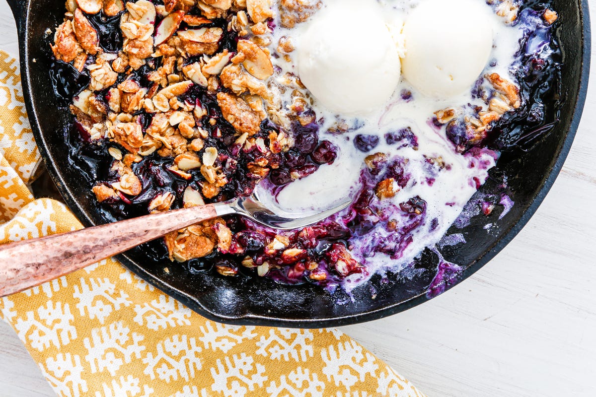 preview for This Blueberry Crisp Is Worth Turning On Your Oven For