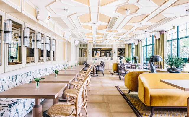 Louise restaurant, Hong Kong, by André Fu