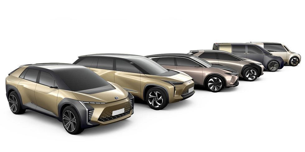 Toyota electric car deals name