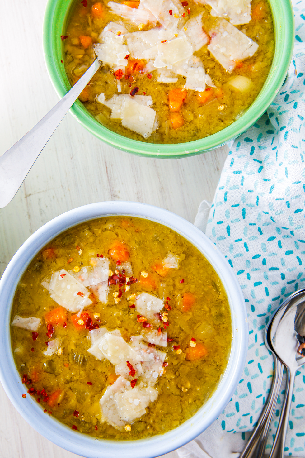 slow cooker split pea soup