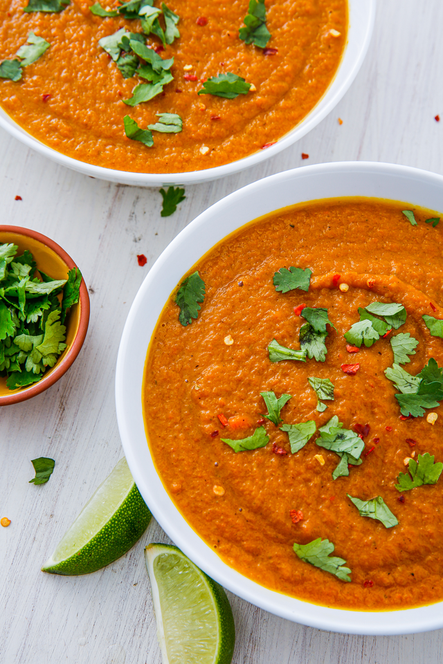 carrot and coriander soup