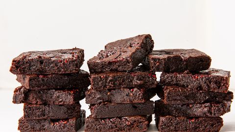 preview for These Chewy Brownies Are Full Of Dark Chocolate Flavor