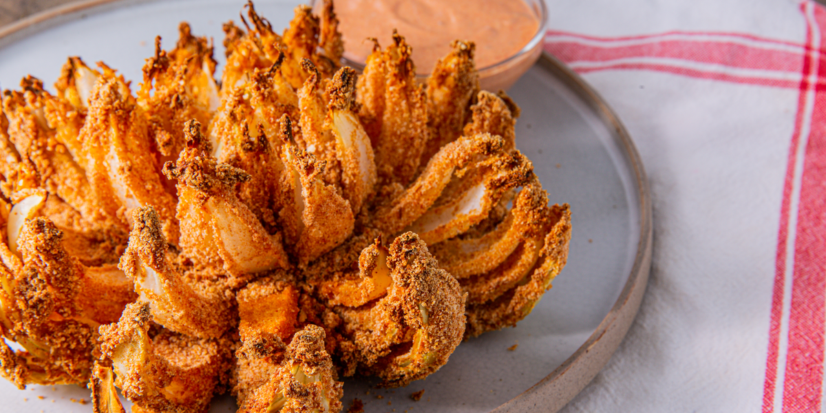 Air Fryer Blooming Onion - Fork To Spoon