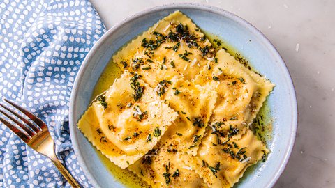 preview for Butternut Squash Ravioli Is Fall Dinner Goals