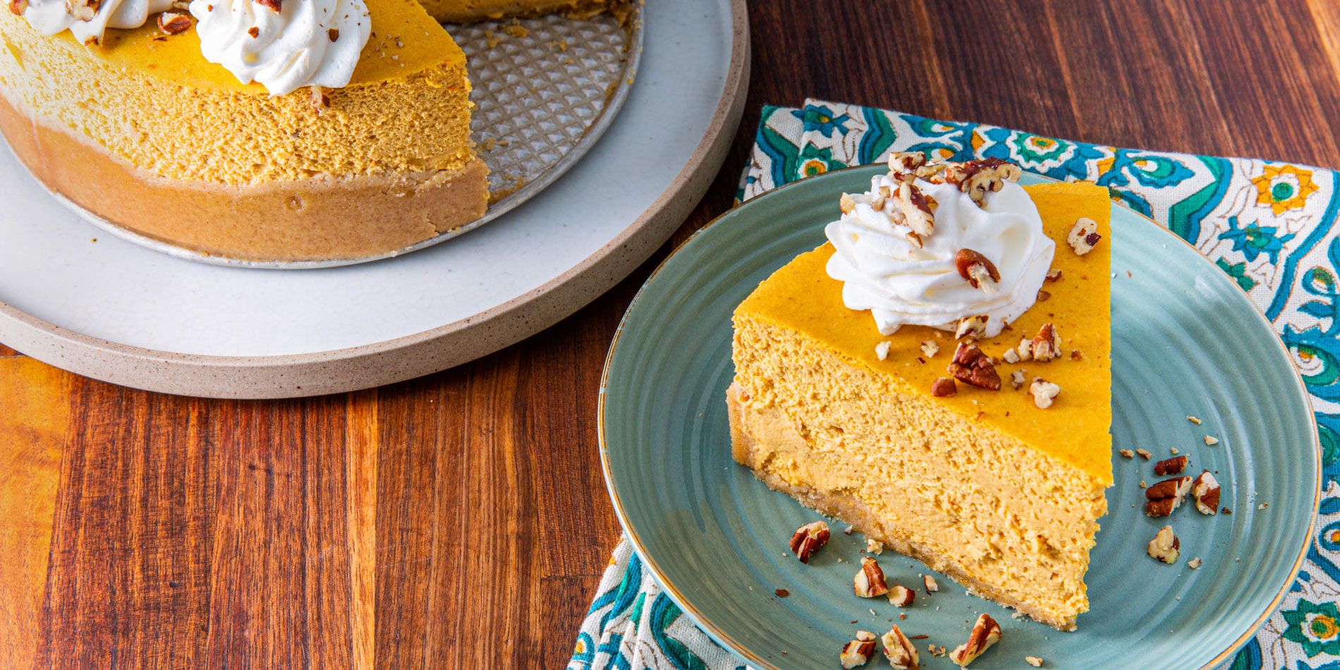 Best Keto Pumpkin Cheesecake Recipe - How to Make Low Carb Pumpkin  Cheesecake