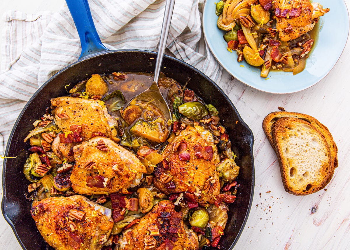 preview for Bacon Harvest Chicken Skillet Is The Perfect Fall Dinner