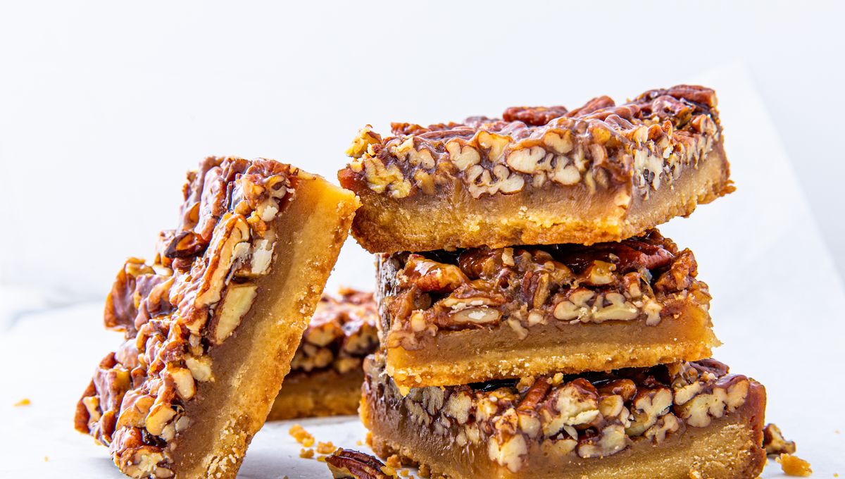 preview for Pecan Pie Bars Are Basically 3 Desserts In 1