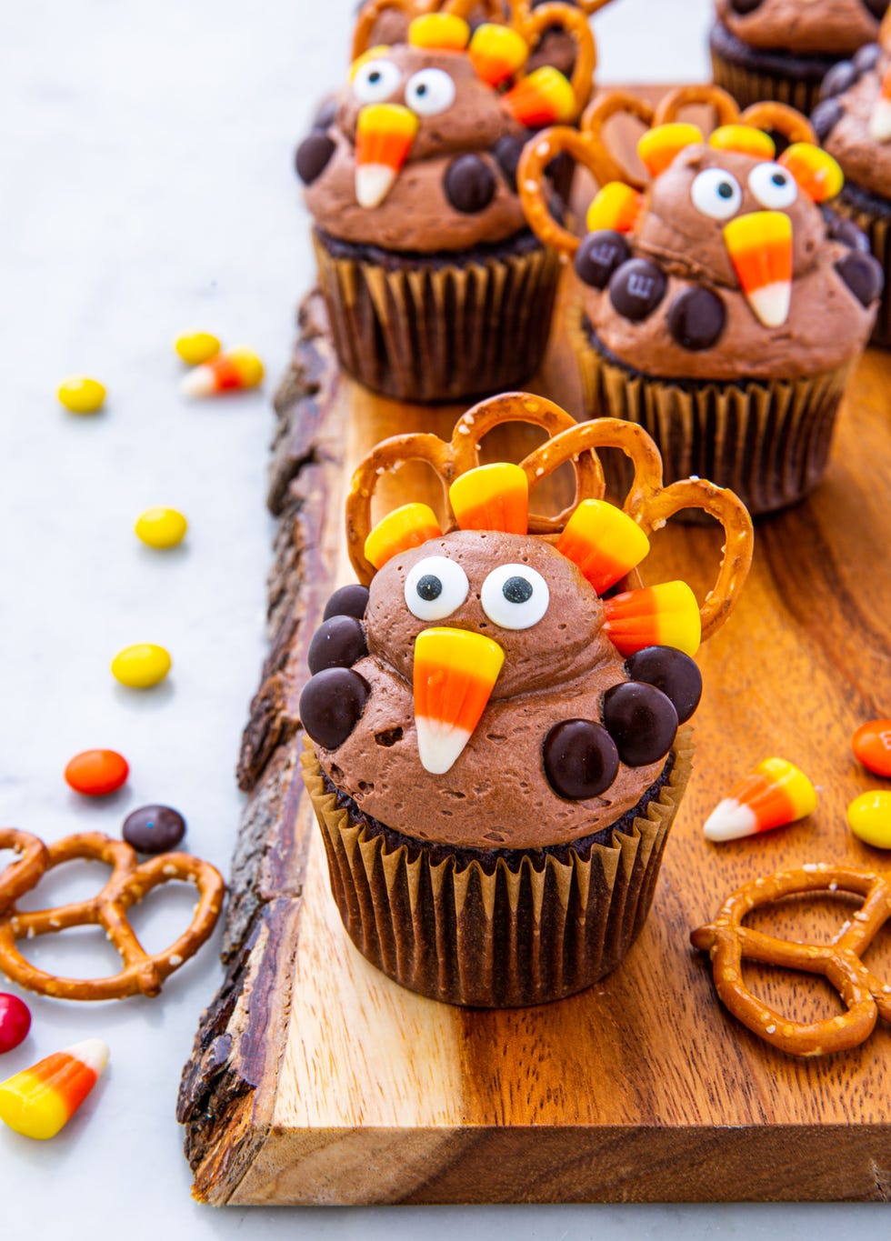 turkey cupcakes