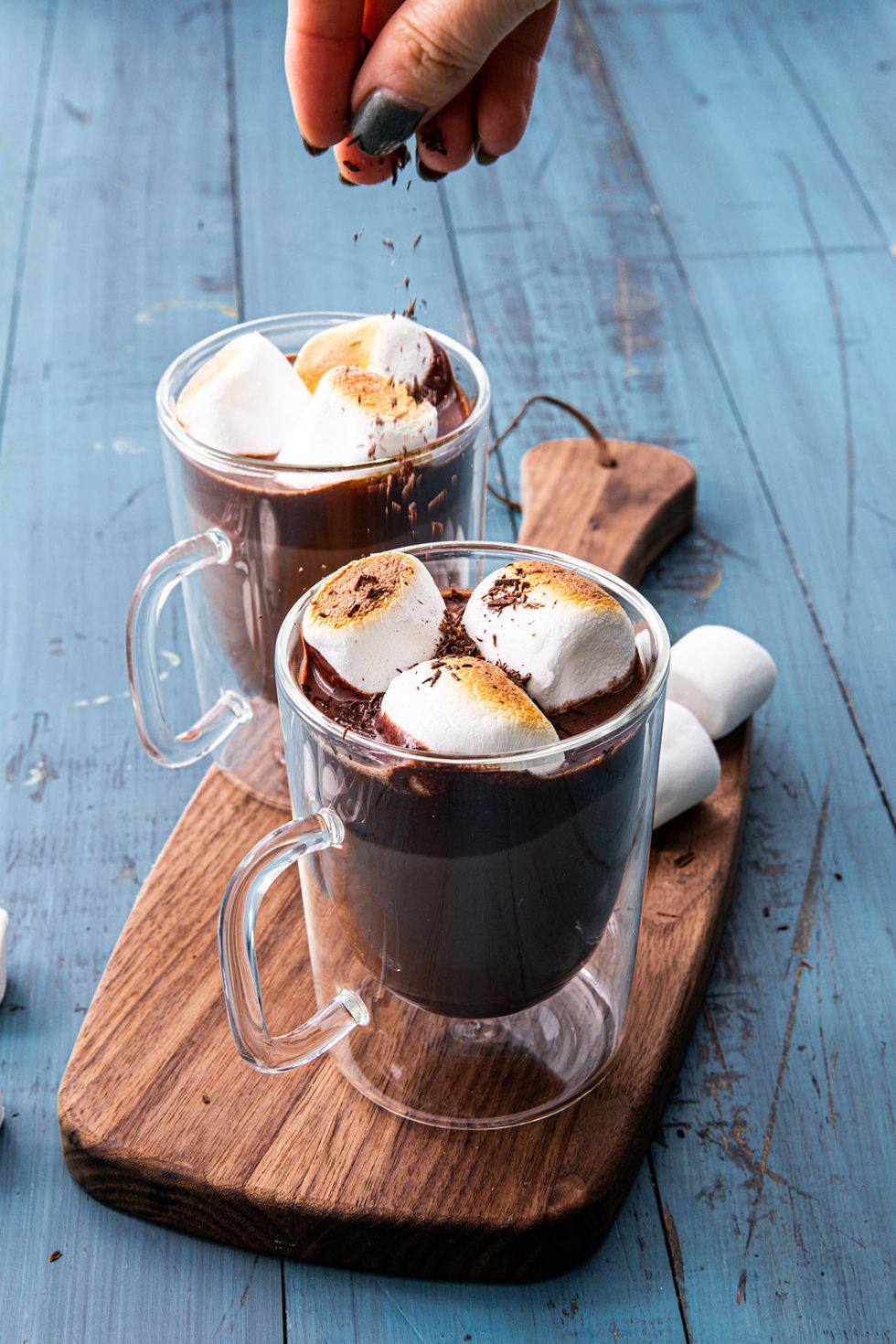 Try this in Autumn} :: take a flask of hot chocolate along on a walk.