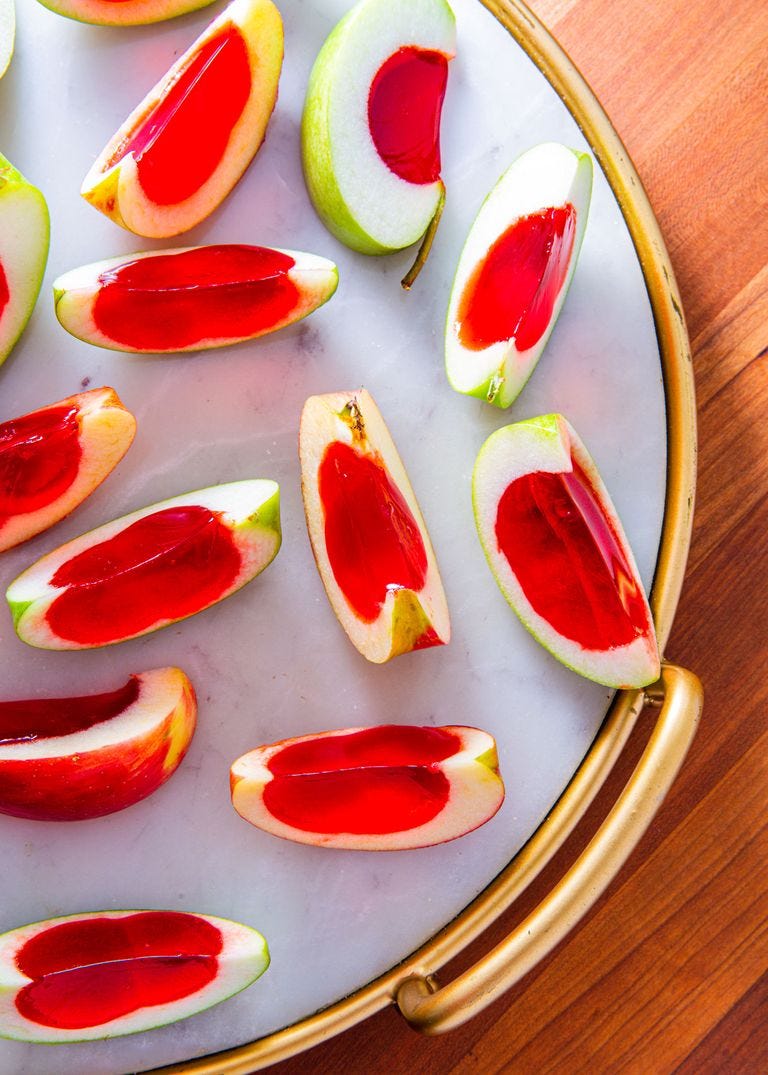fireball apple jello shots