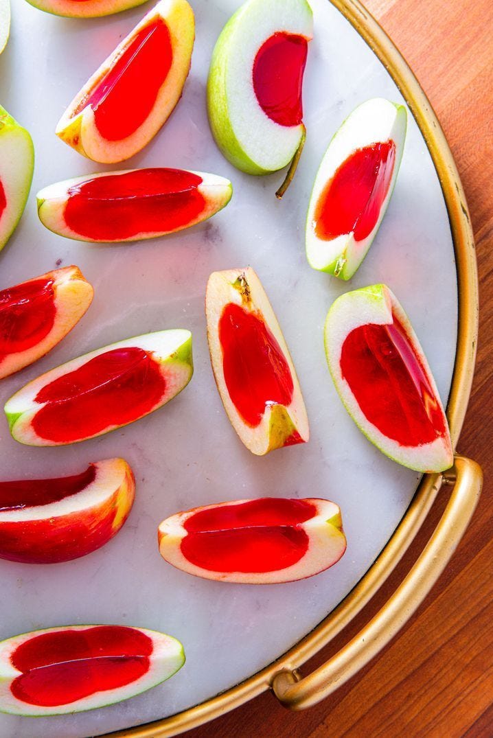 fireball apple jell o shots