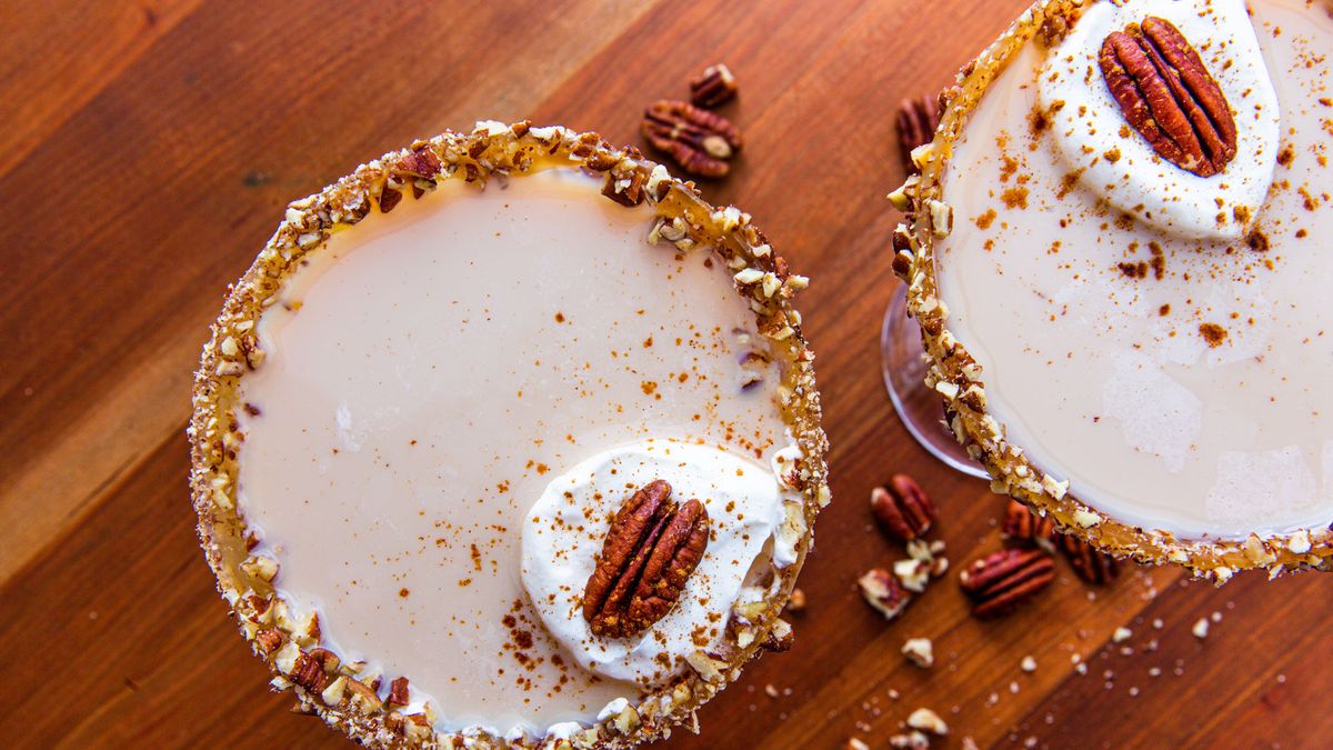 preview for These Pecan Pie Martinis Are Part Dessert, Part Cocktail
