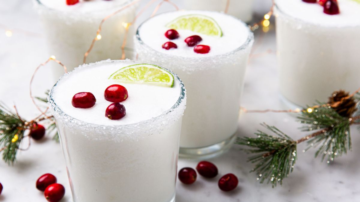 preview for White Christmas Margaritas Have Us SO Excited For The Holidays