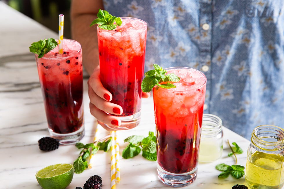 blackberry virgin mojito