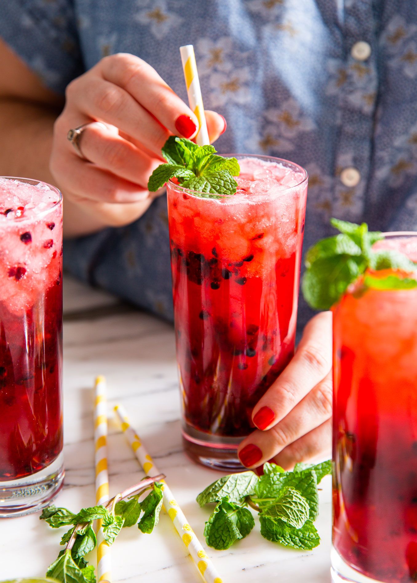 30 Best Mocktail Recipes - Non-Alcoholic Mixed Drinks Ideas
