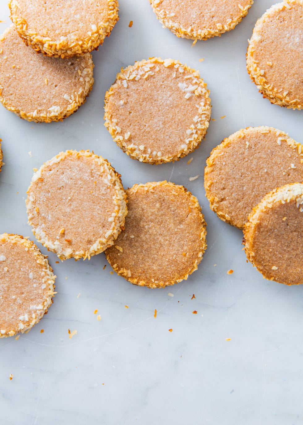 coconut snickerdoodle shortbread cookies  delishcom