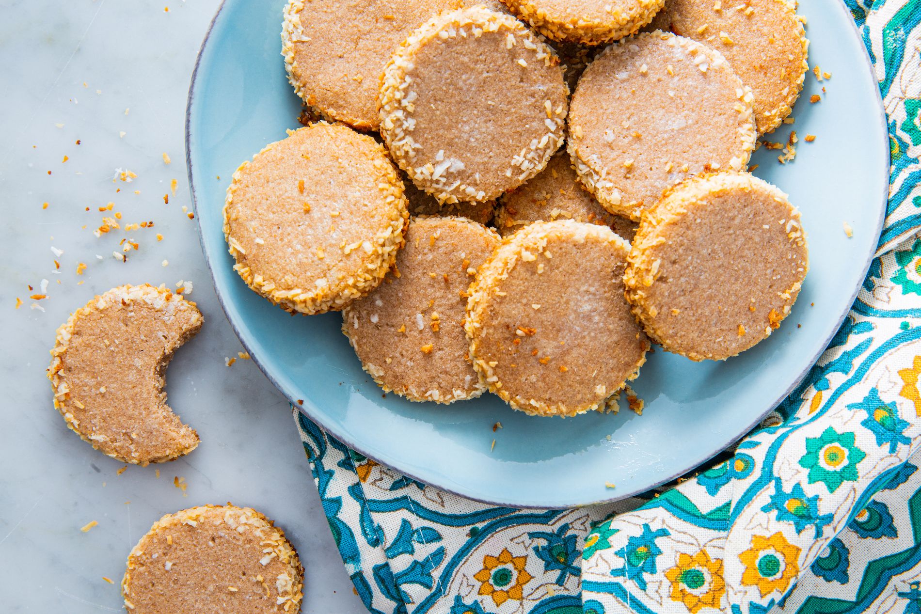 Stamped Snickerdoodle Shortbread Cookies - Curly Girl Kitchen