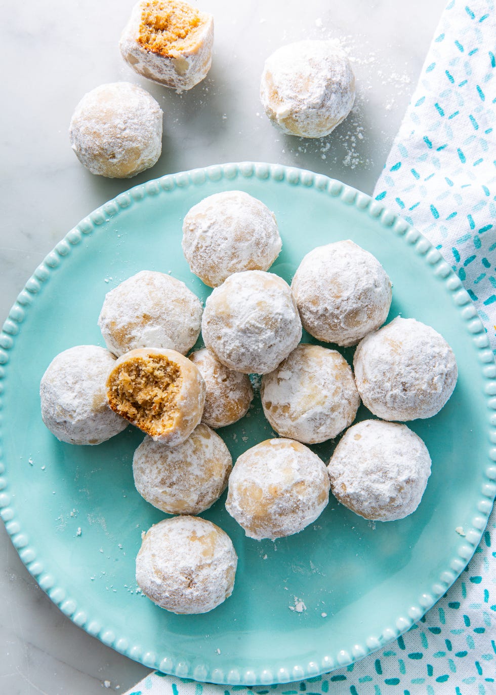 keto walnut snowball cookies  delishcom