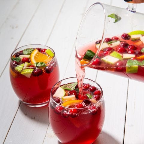 Best Virgin Cranberry Basil Sangria Recipe - How To Make Virgin ...