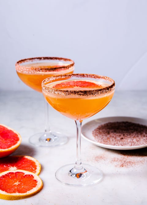 spicy grapefruit sidecar