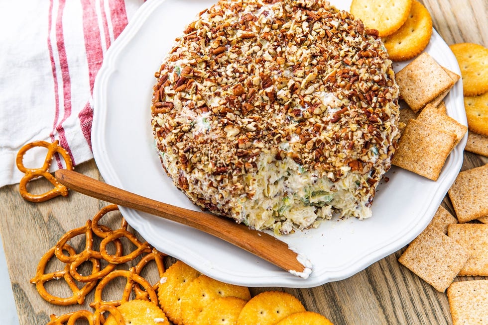 pineapple cheese ball delishcom