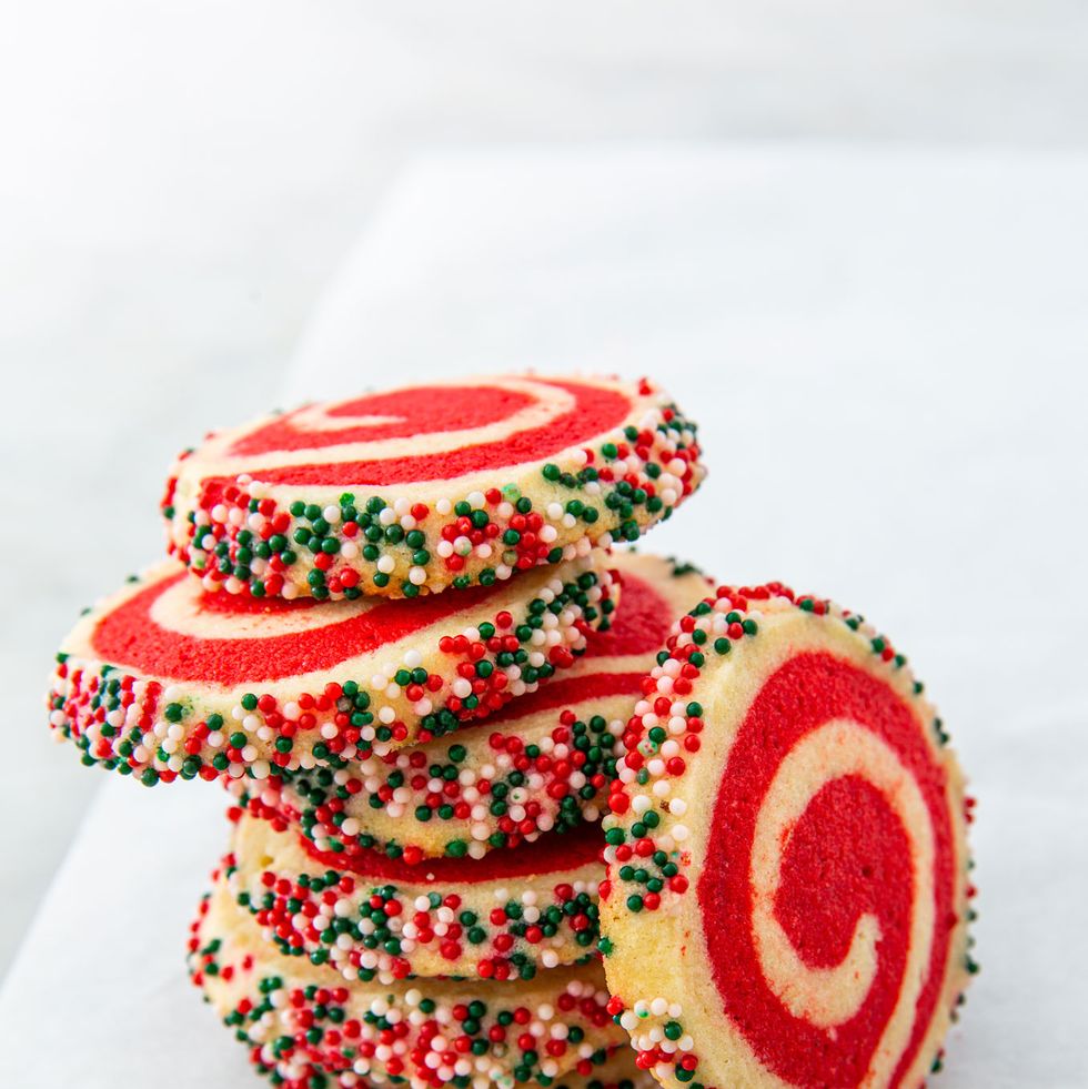 Christmas Pinwheel Cookies - Delish.com