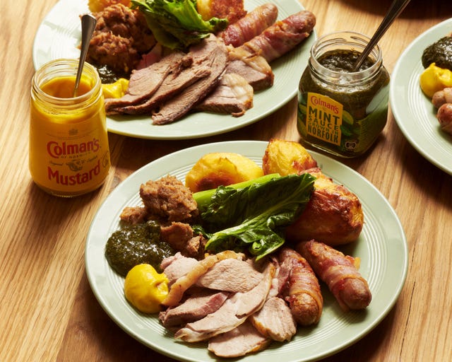 colmans easter lamb roast dinner delivery box